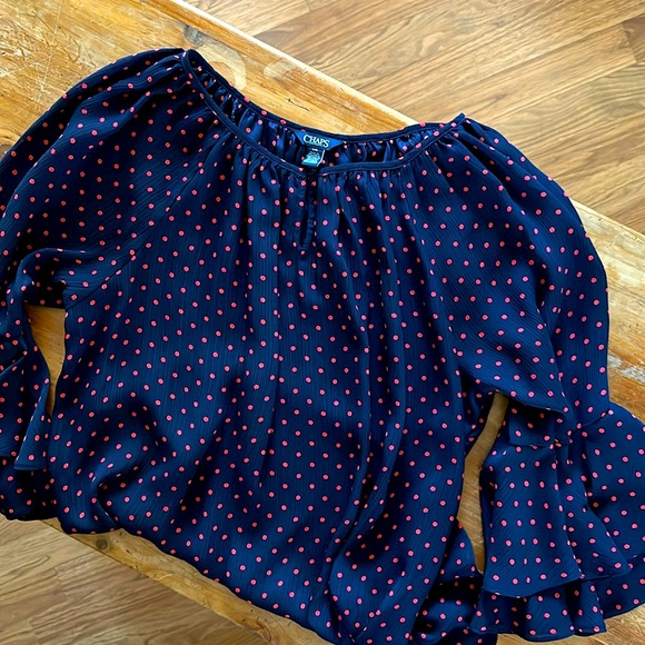 Off-The-Shoulder Bell Sleeve Peasant Blouse